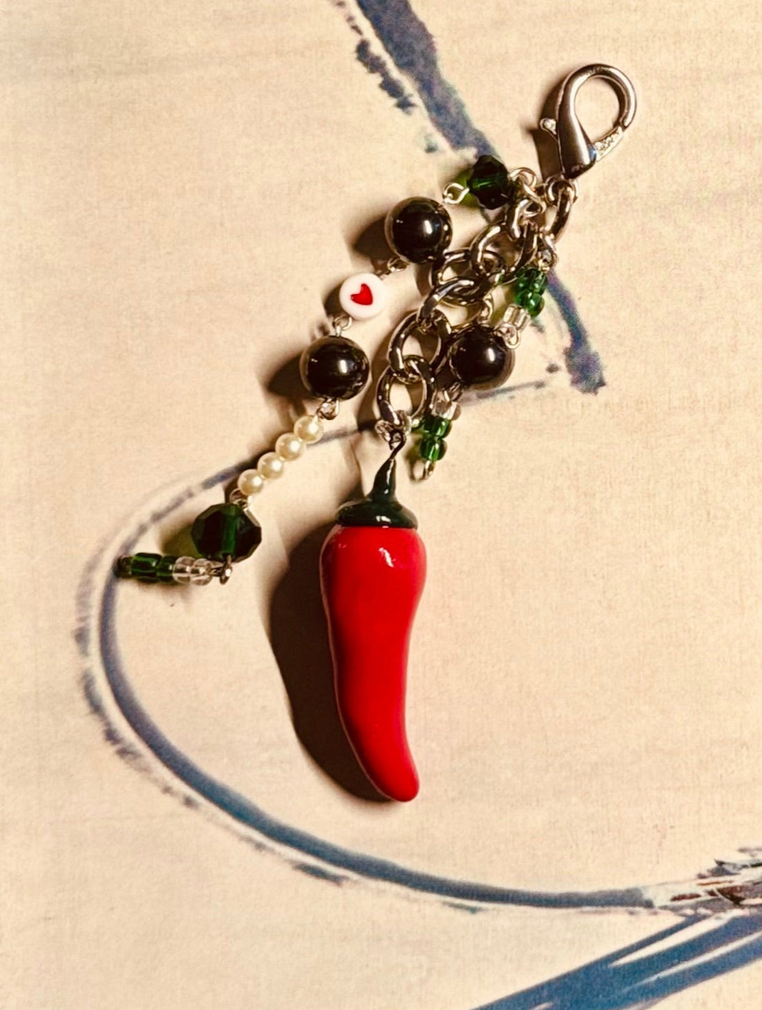 The Chilli Chain | Weighty Keychain